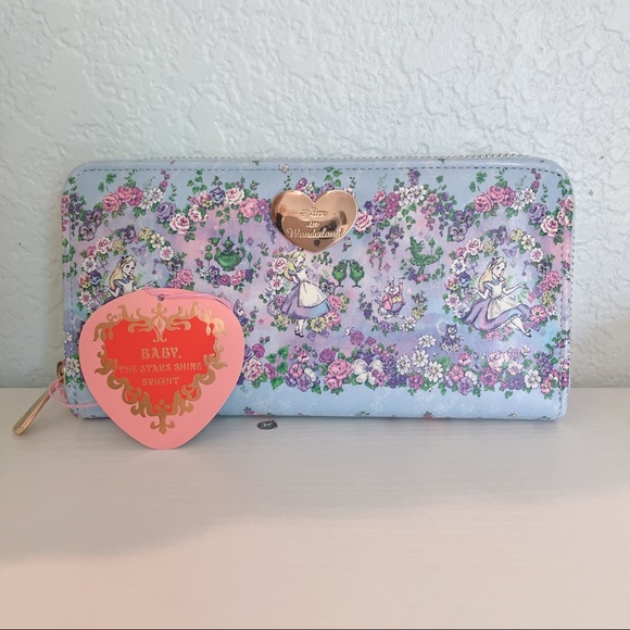 Disney Handbags - NWT Rare Baby the Stars Shine Bright & Disney Collab- Alice in Wonderland Wallet